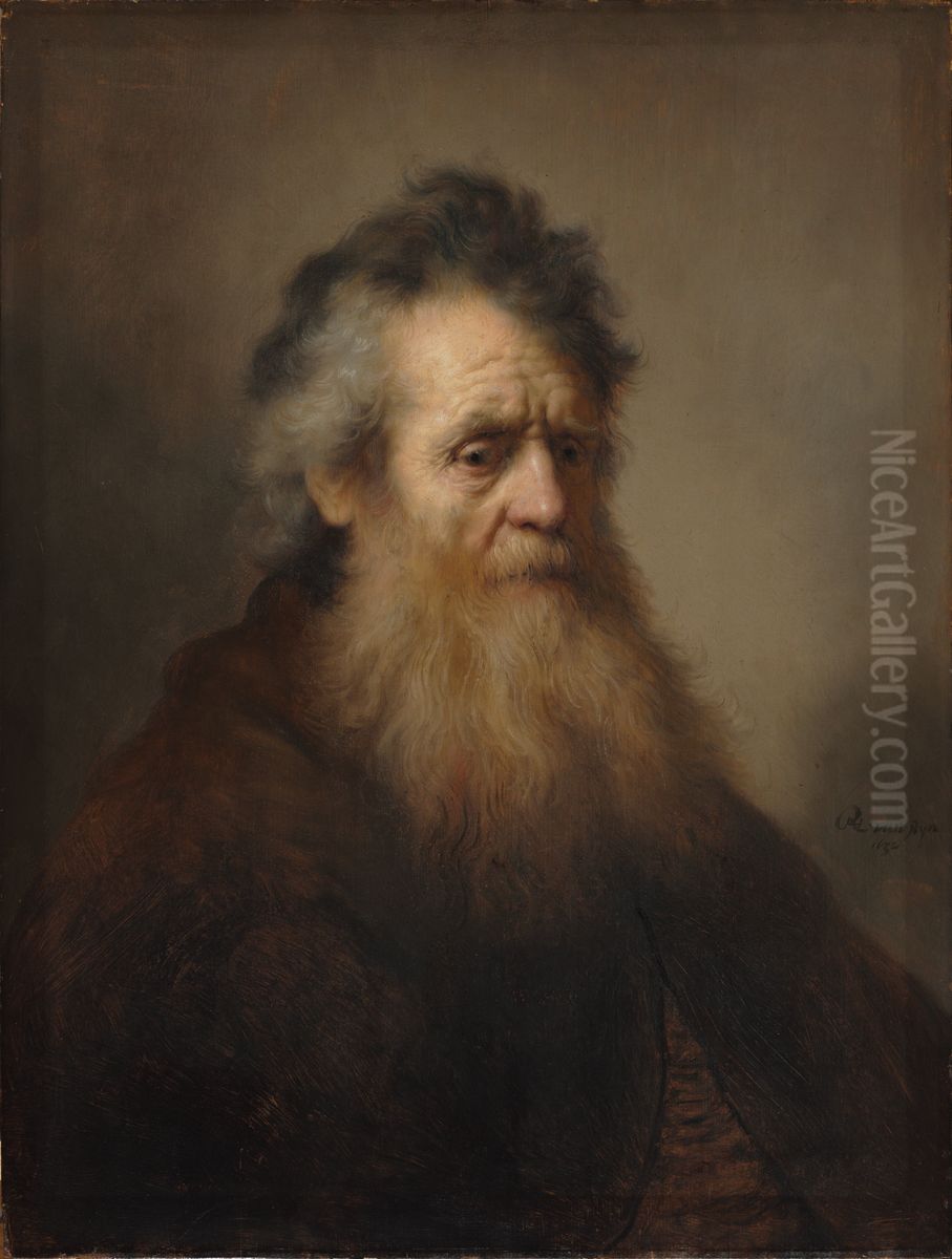 Portrait of an Old Man Oil Painting by Rembrandt