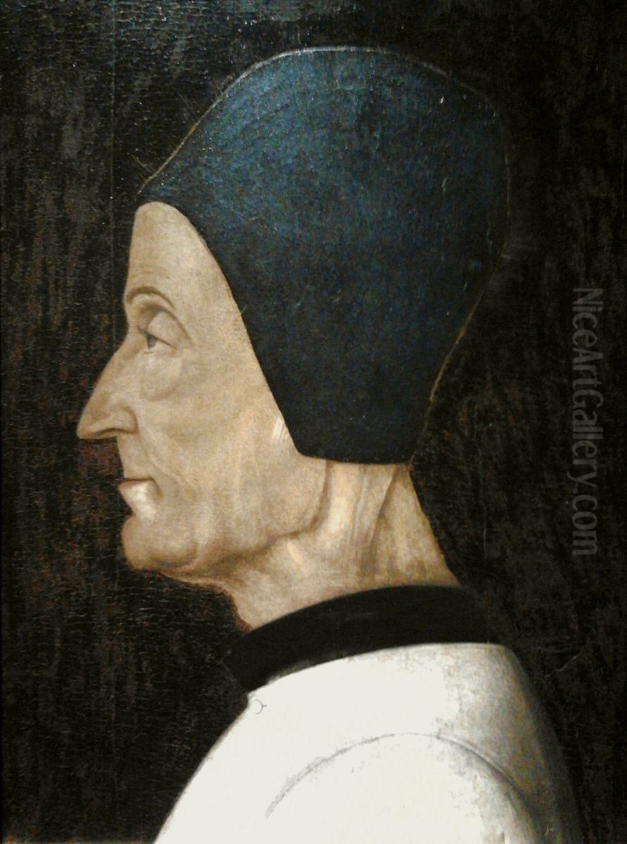Portrait of Lorenzo Giustiniani Oil Painting by Gentile Bellini