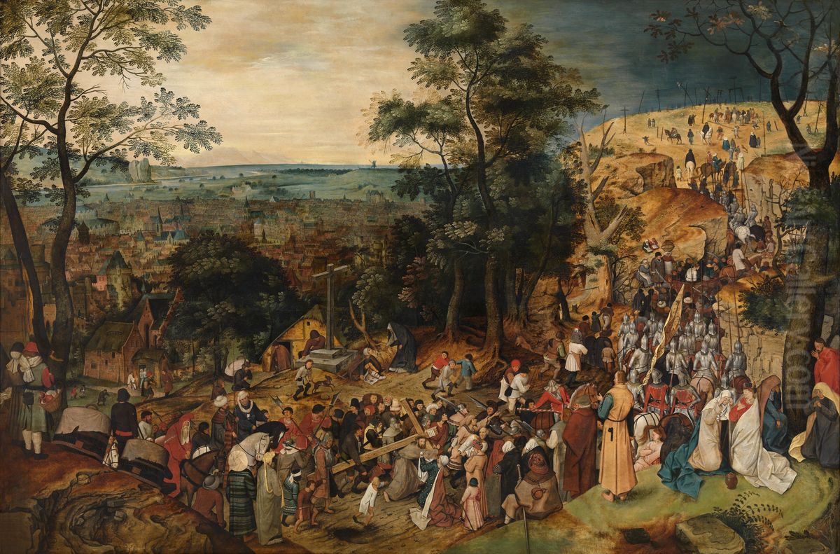 Calvary Oil Painting by Pieter Brueghel the Younger