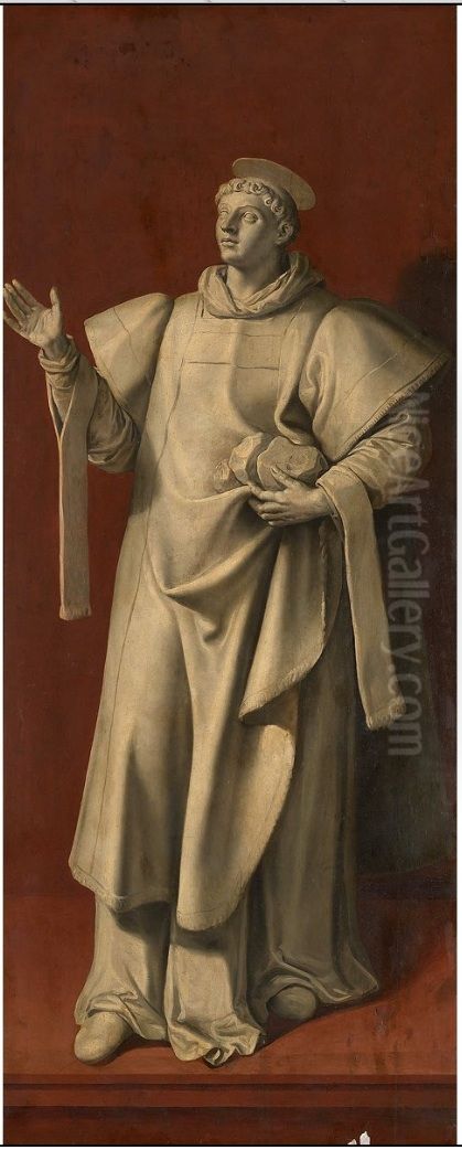 St. Stephen Oil Painting by Maerten De Vos
