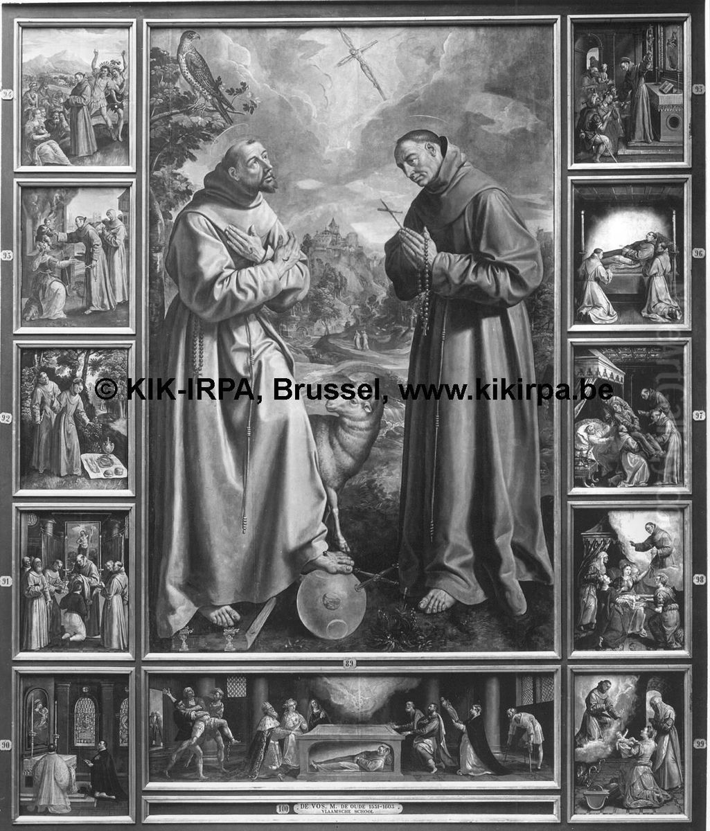 The Story of Saint Didacus of Alcala Oil Painting by Maerten De Vos
