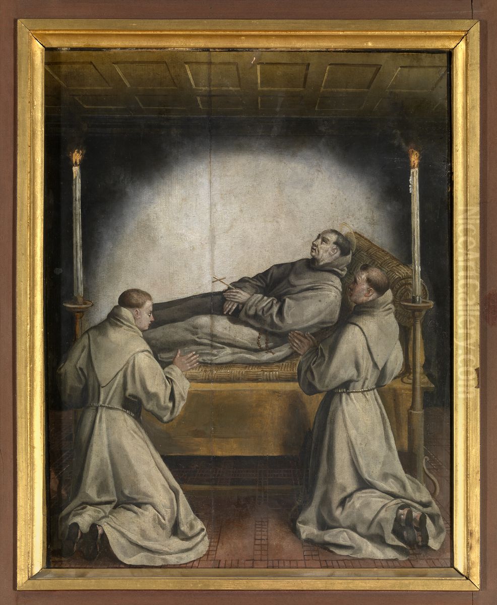 Death of Saint Didacus Oil Painting by Maerten De Vos
