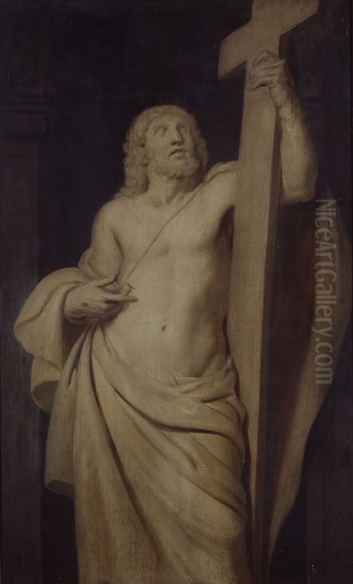 Christ Oil Painting by Cornelis De Vos
