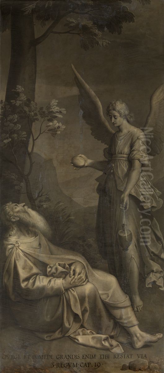 5-6) Oil Painting by Ambrosius Francken I