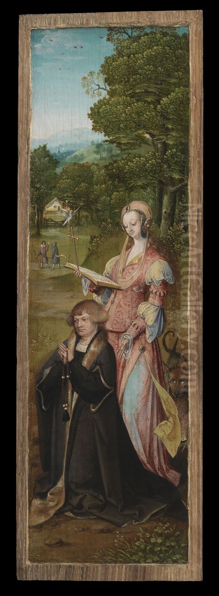 Aanbidding door de koningen Oil Painting by Master of the Antwerp Adoration