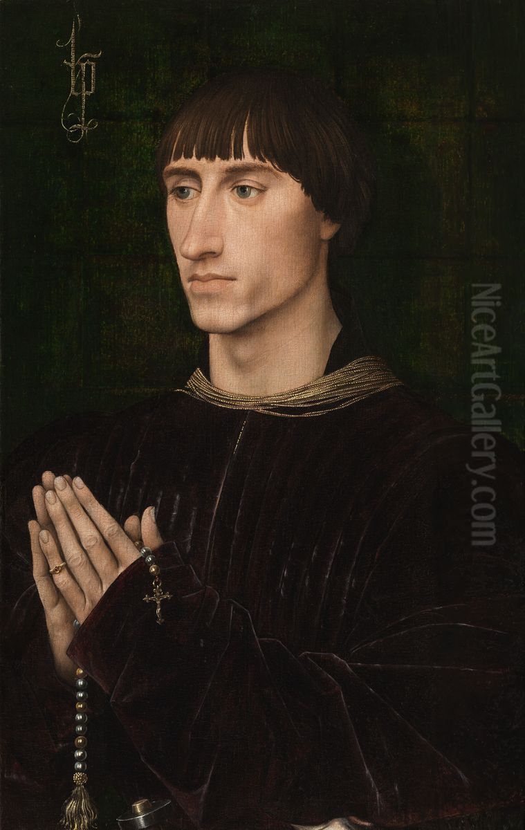Philippe de Croy Oil Painting by Rogier van der Weyden