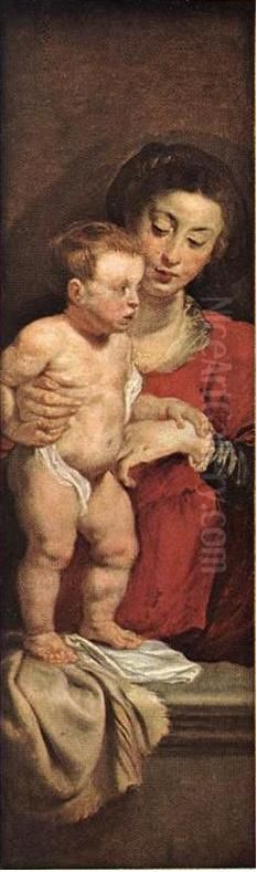 The lamentation over the dead Christ Oil Painting by (studio of) Rubens, Peter Paul