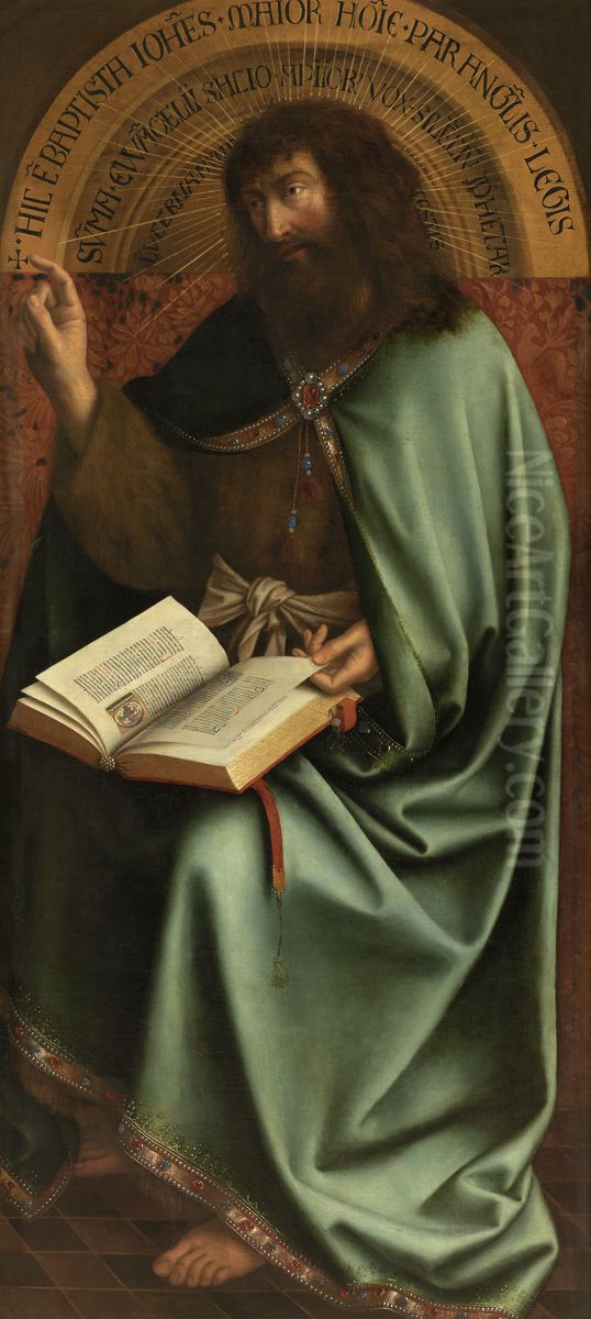 Saint John the Baptist Oil Painting by Jan Van Eyck
