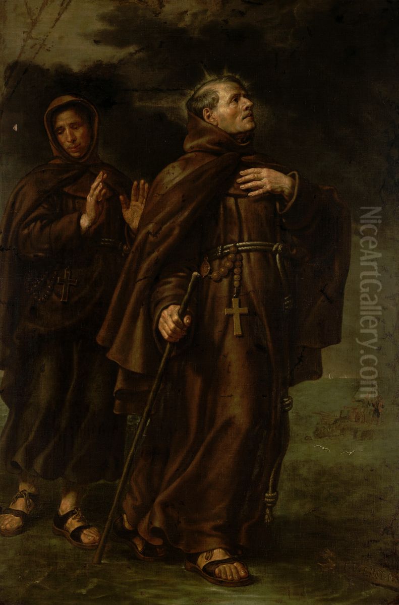 The Miracle of Saint John of Capestrano Oil Painting by Pieter van Lint