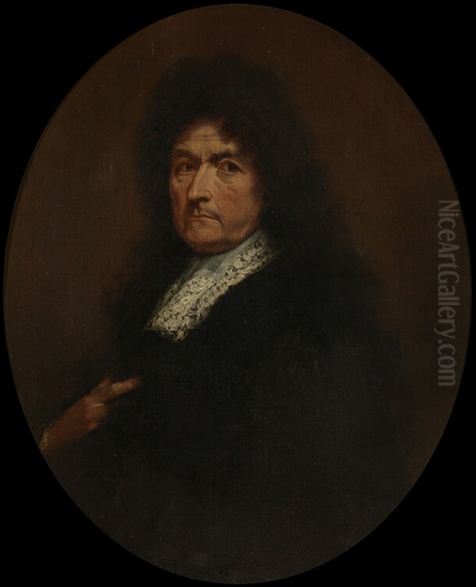 Jan Basptist Greyns, deacon of the Guild of Saint Luke and the Olijftak Oil Painting by Peter Ykens