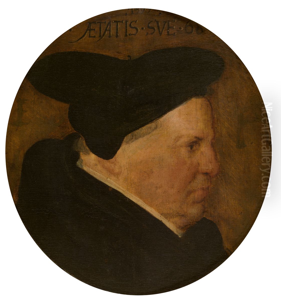 Portrait of Franciscus Sonnius (1506-1576) Oil Painting by Frans Pourbus the Elder
