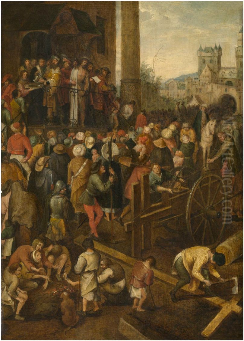 Ecce homo Oil Painting by Pieter Balten