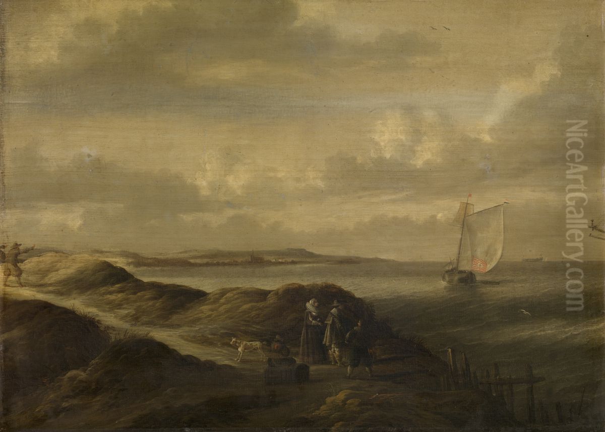 Zeegezicht Oil Painting by Bonaventura Peeters the Elder