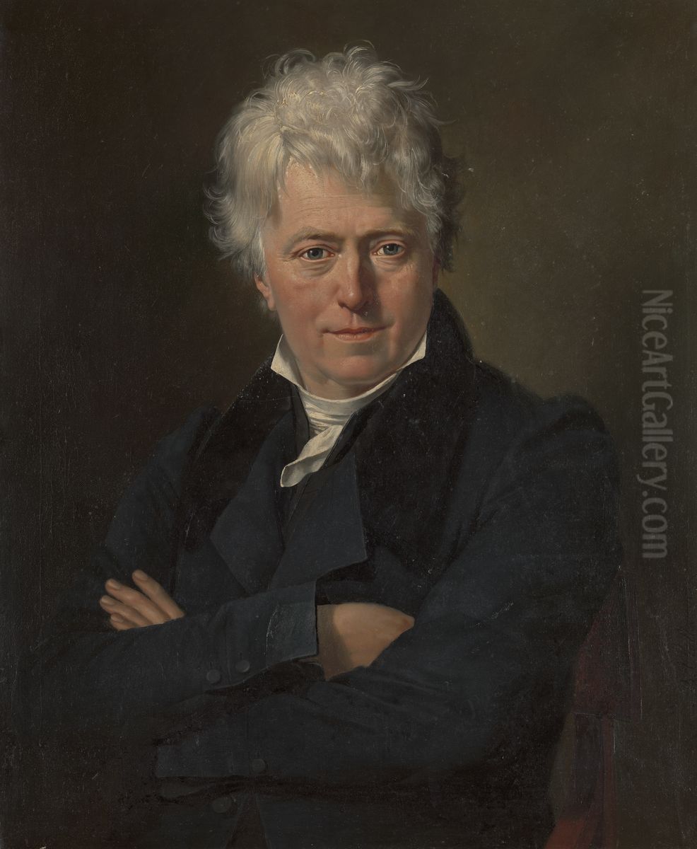 De advocaat Jean Louis Bourceret Oil Painting by Barthelemy Vieillevoye