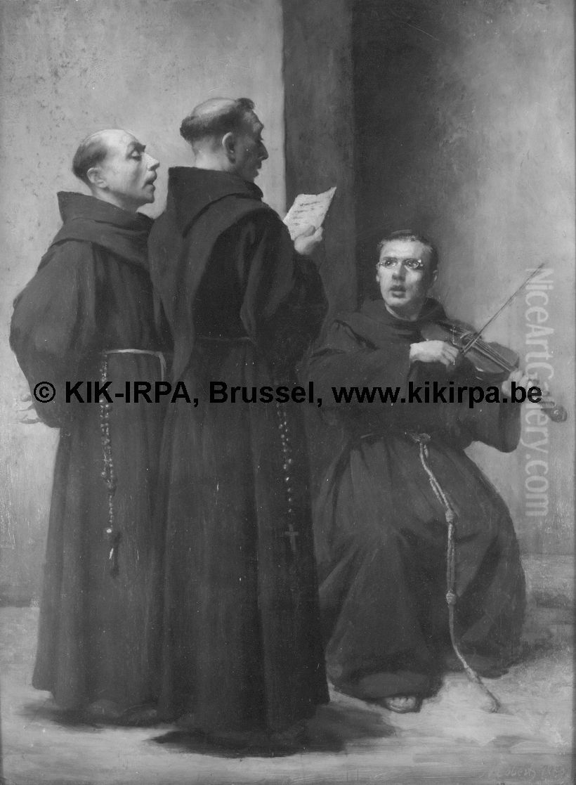 Zangles Oil Painting by Alexandre Robert