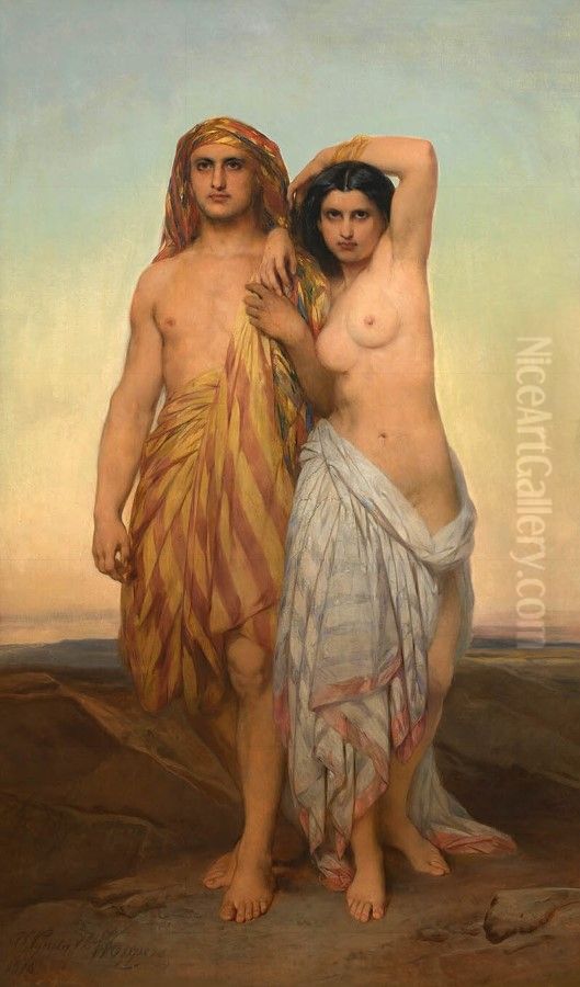 De Sulammitische Oil Painting by Egide Charles Gustave Wappers