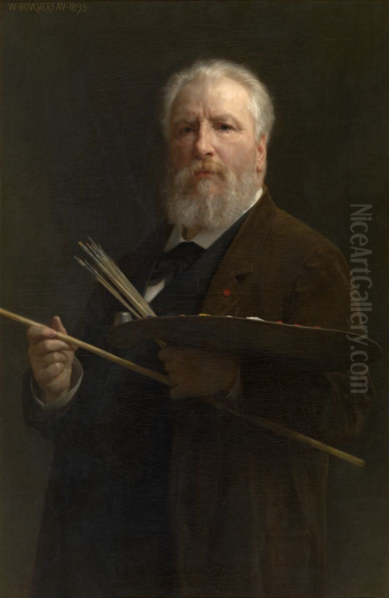 Self-portrait Oil Painting by William-Adolphe Bouguereau