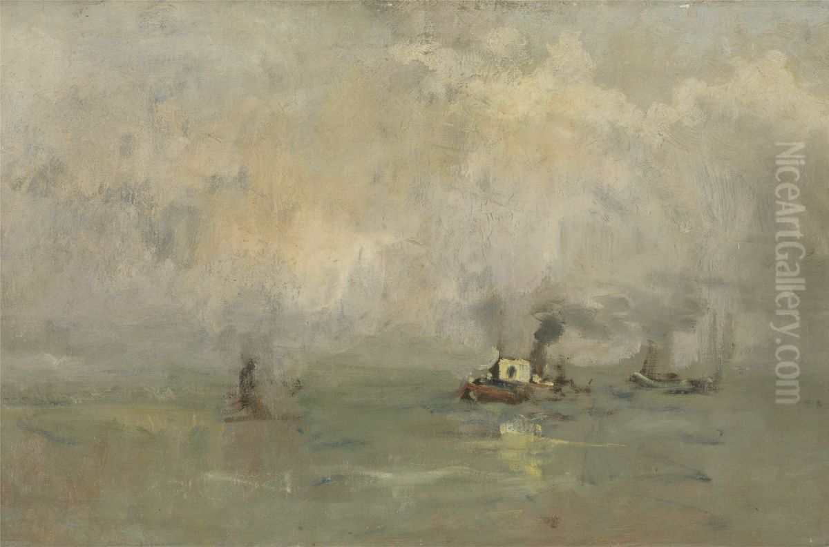 De morgen Oil Painting by Louis Artan