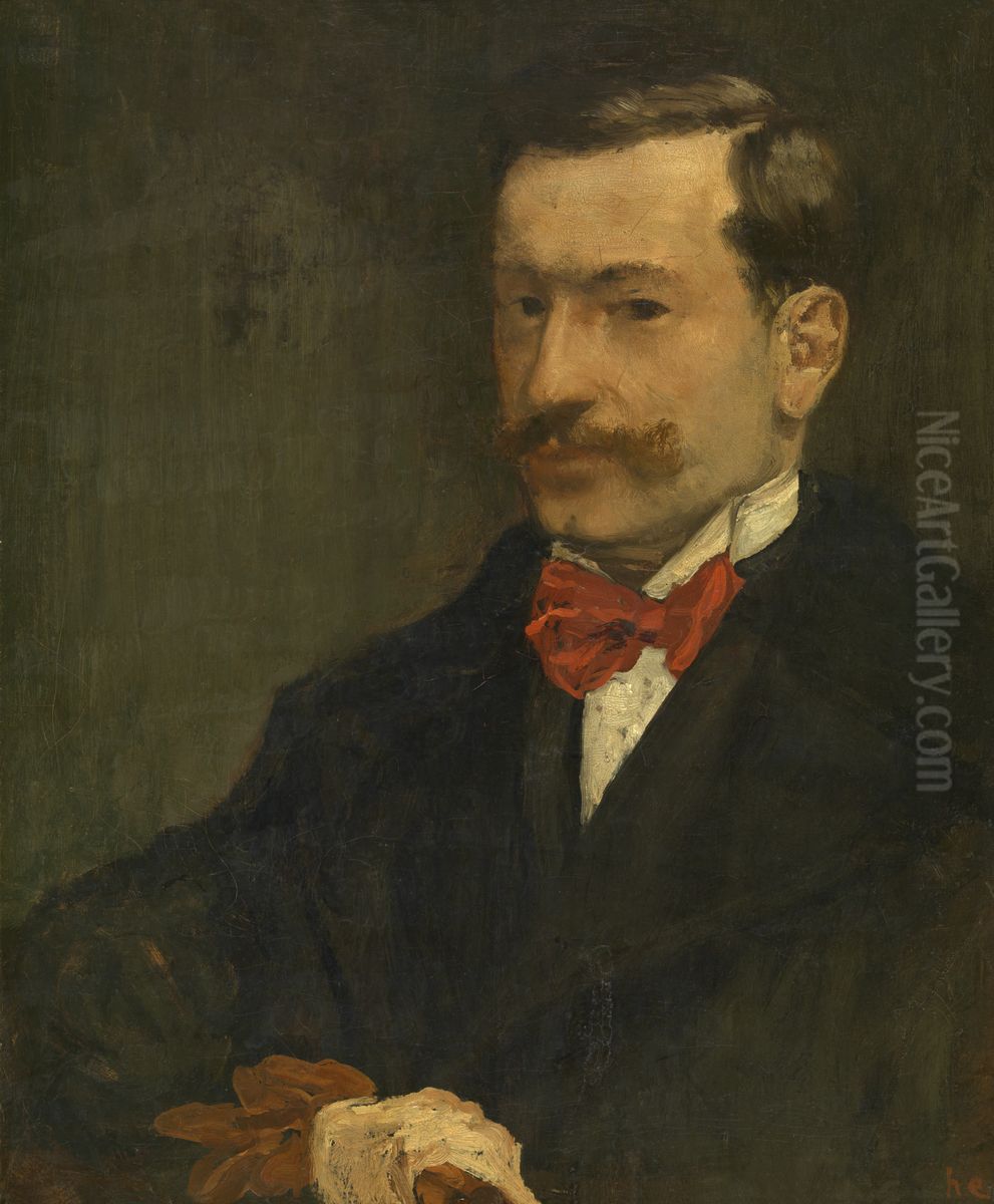 Graaf Aymer de la Chevalerie Oil Painting by Henri Evenepoel