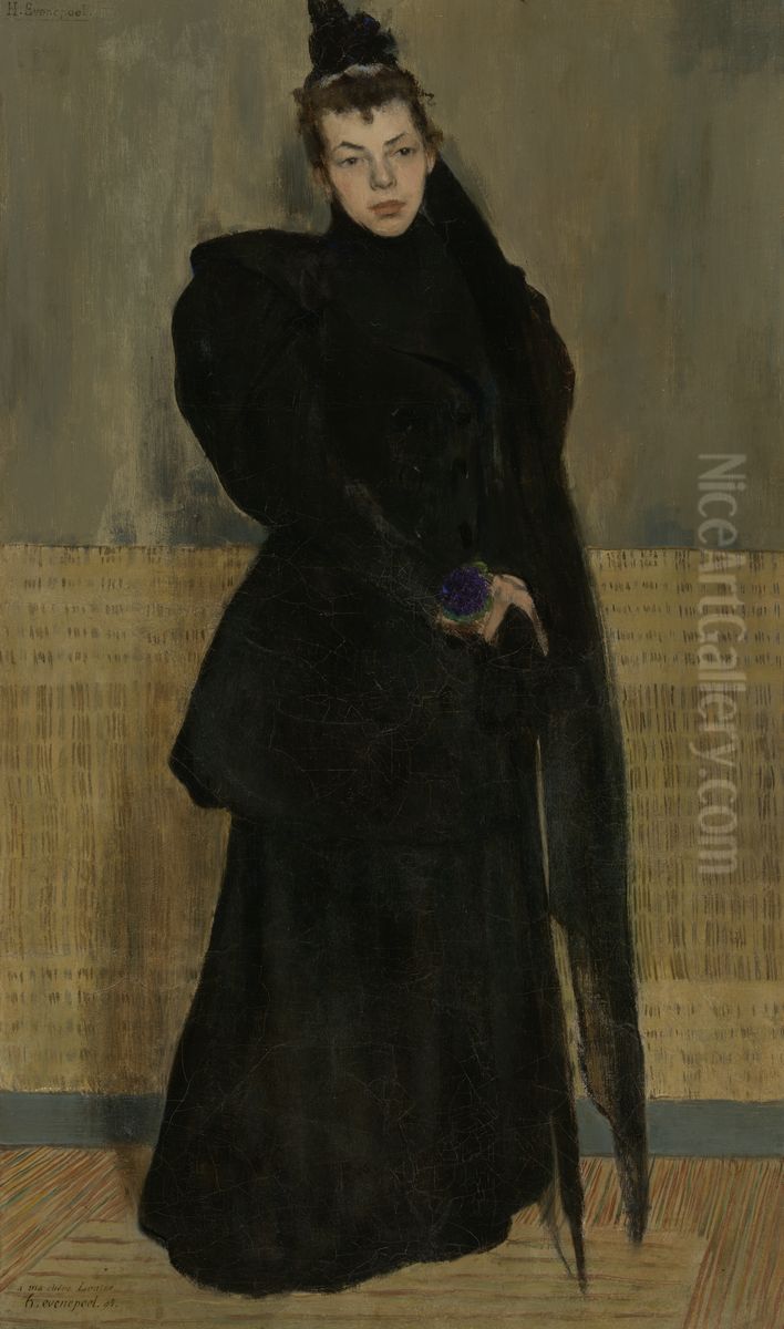Louise in de rouw Oil Painting by Henri Evenepoel