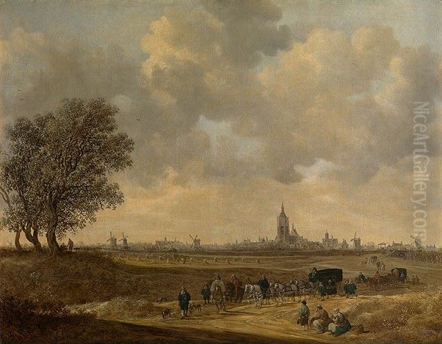 Landscape Oil Painting by Jan van Goyen
