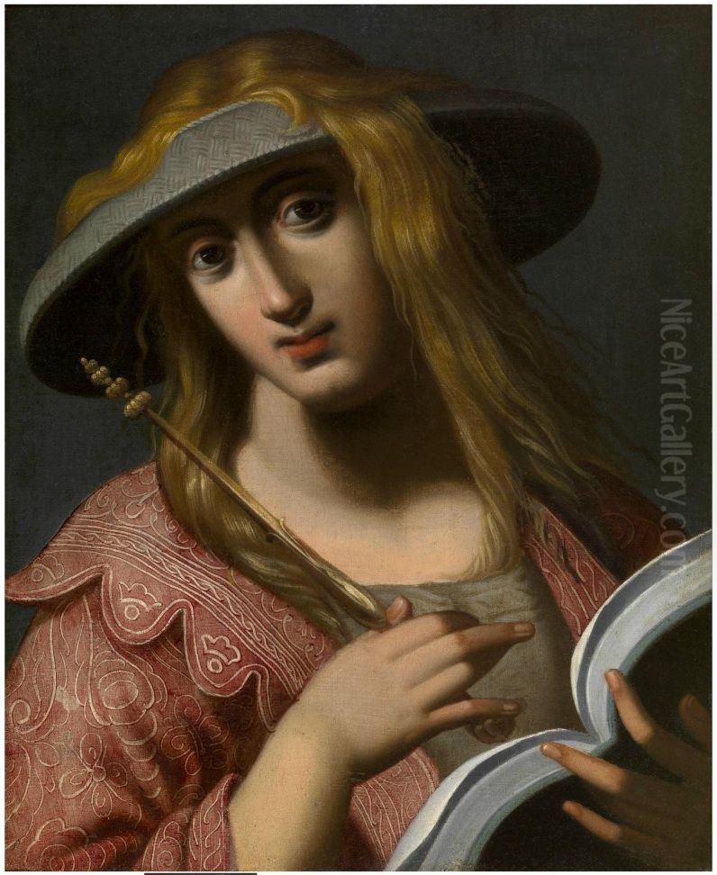 Sibille Oil Painting by Abraham Janssens I