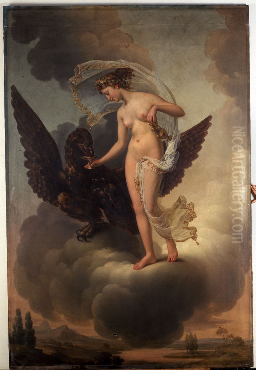 Hebe Oil Painting by Charles Picque