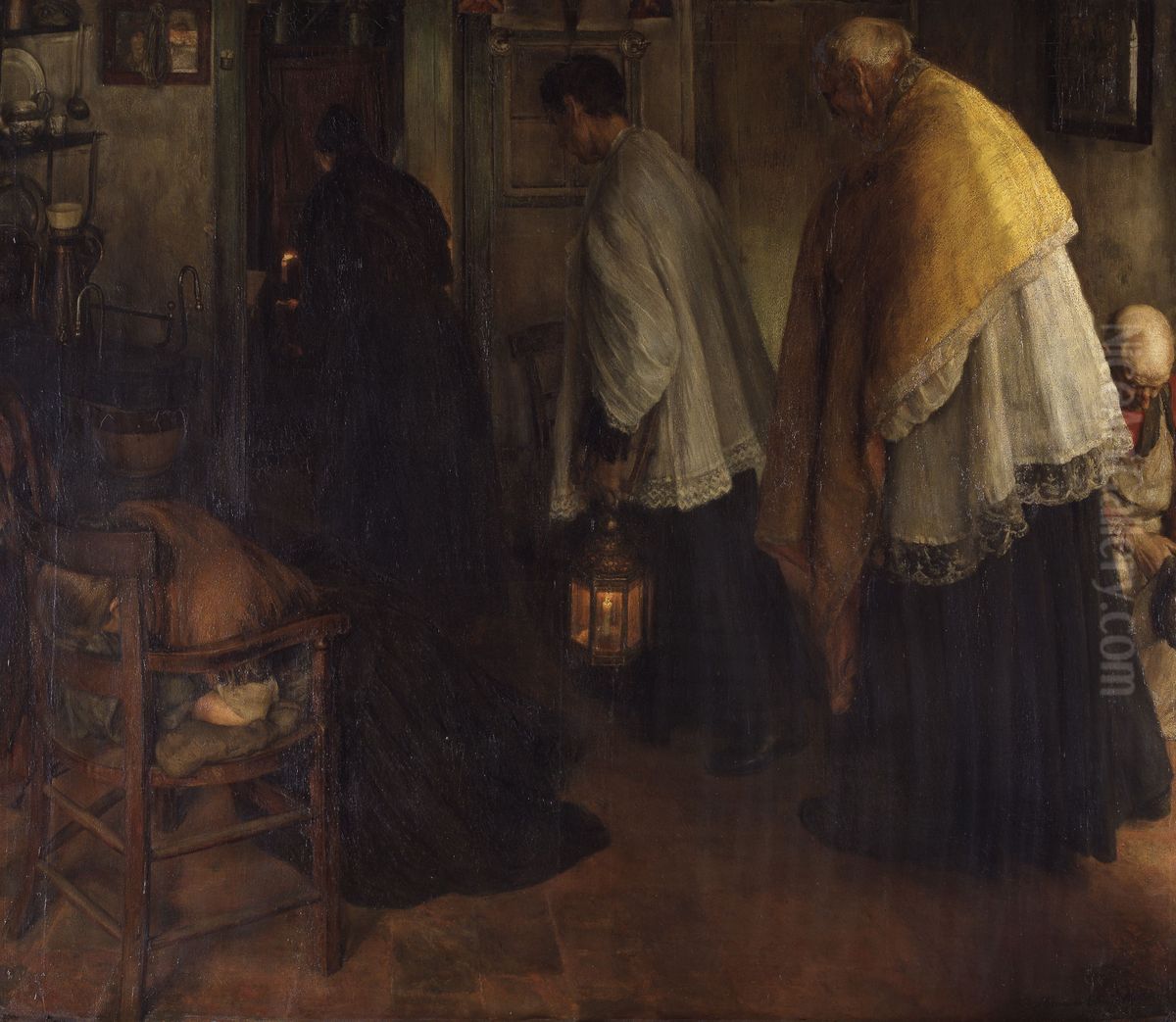 Desperation Oil Painting by Alexandre Struys