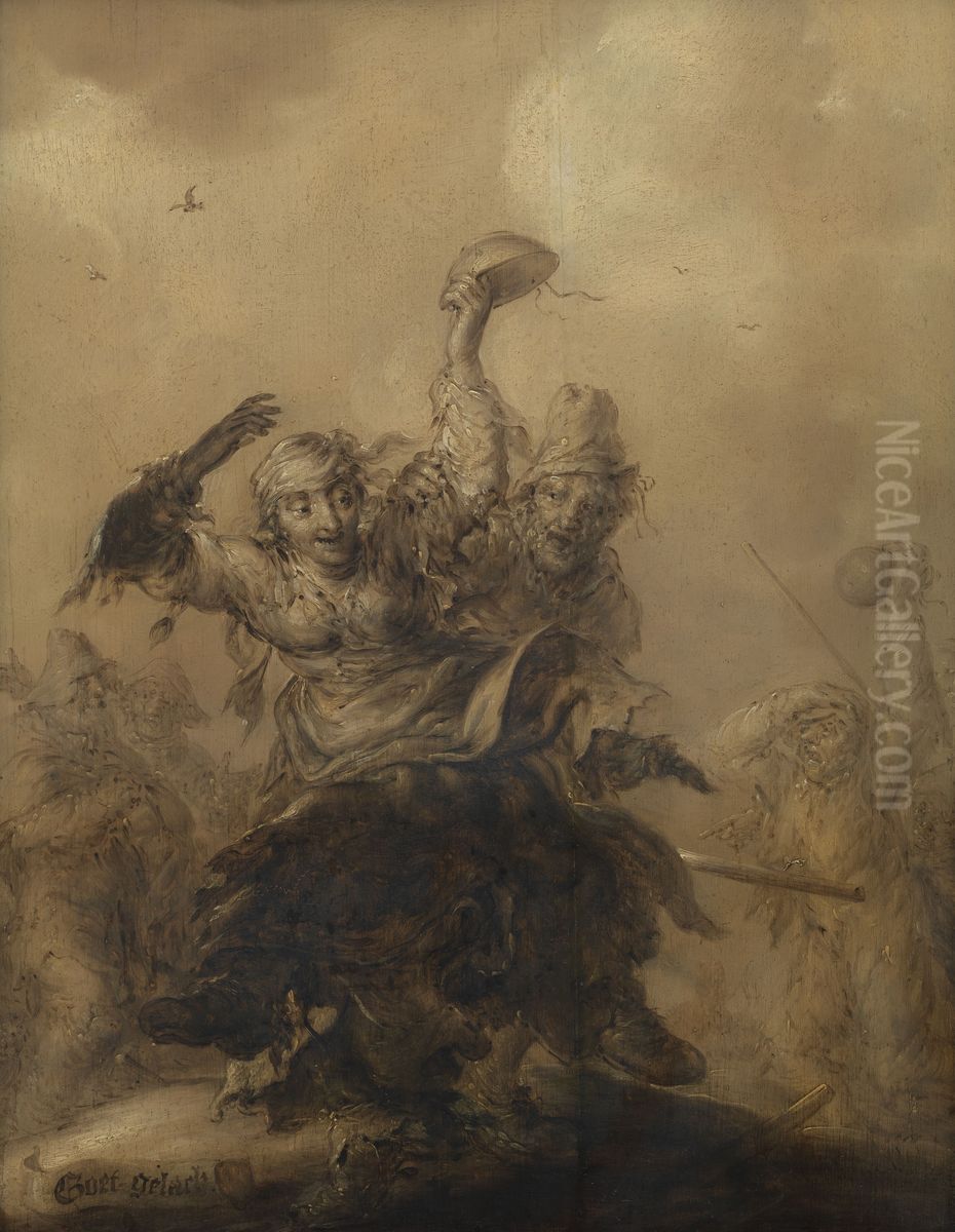 Goet gelach Oil Painting by Adriaen van de Venne