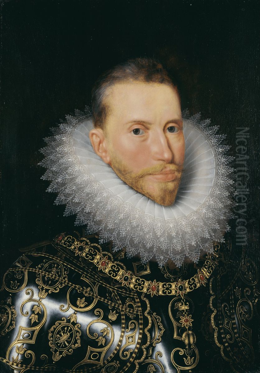 Portrait ofAlbert VII, Archduke of Austria(1559-1621) Oil Painting by Frans Pourbus the younger