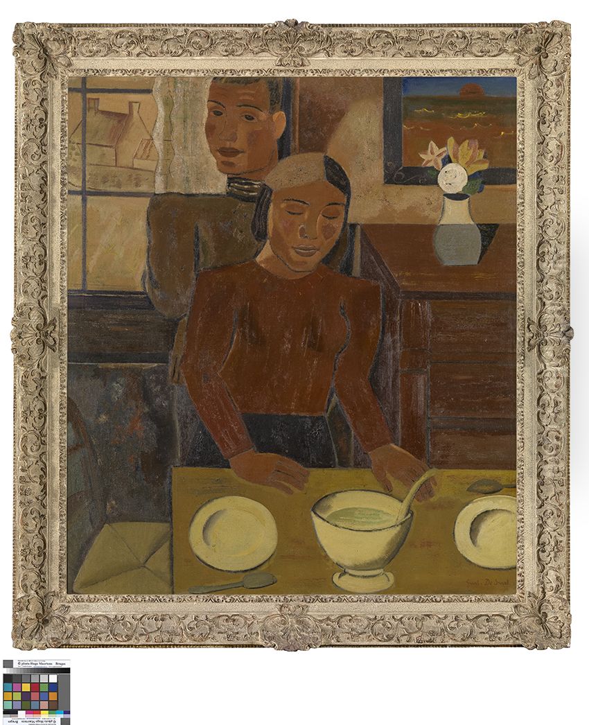 De maaltijd Oil Painting by Gustave De Smet