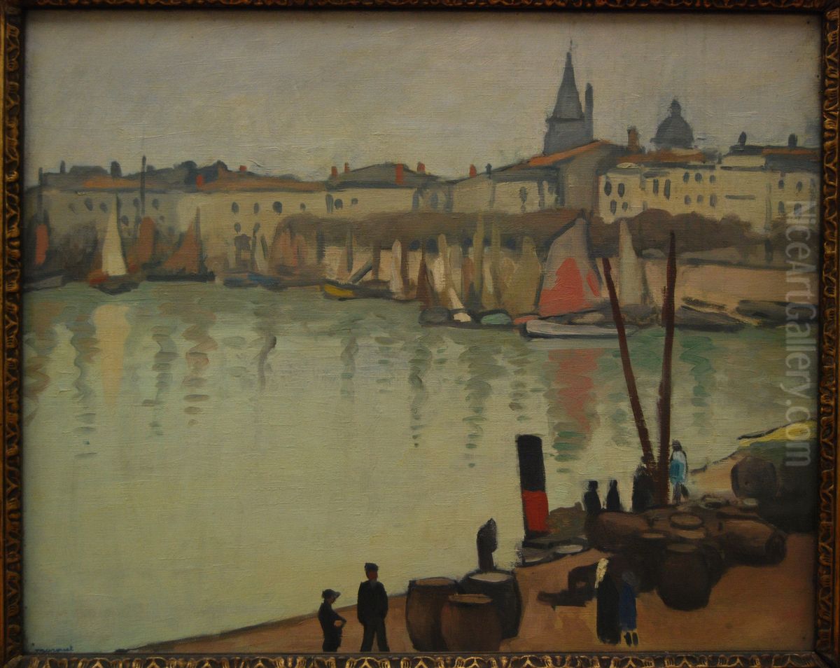 Port of La Rochelle Oil Painting by Albert Marquet