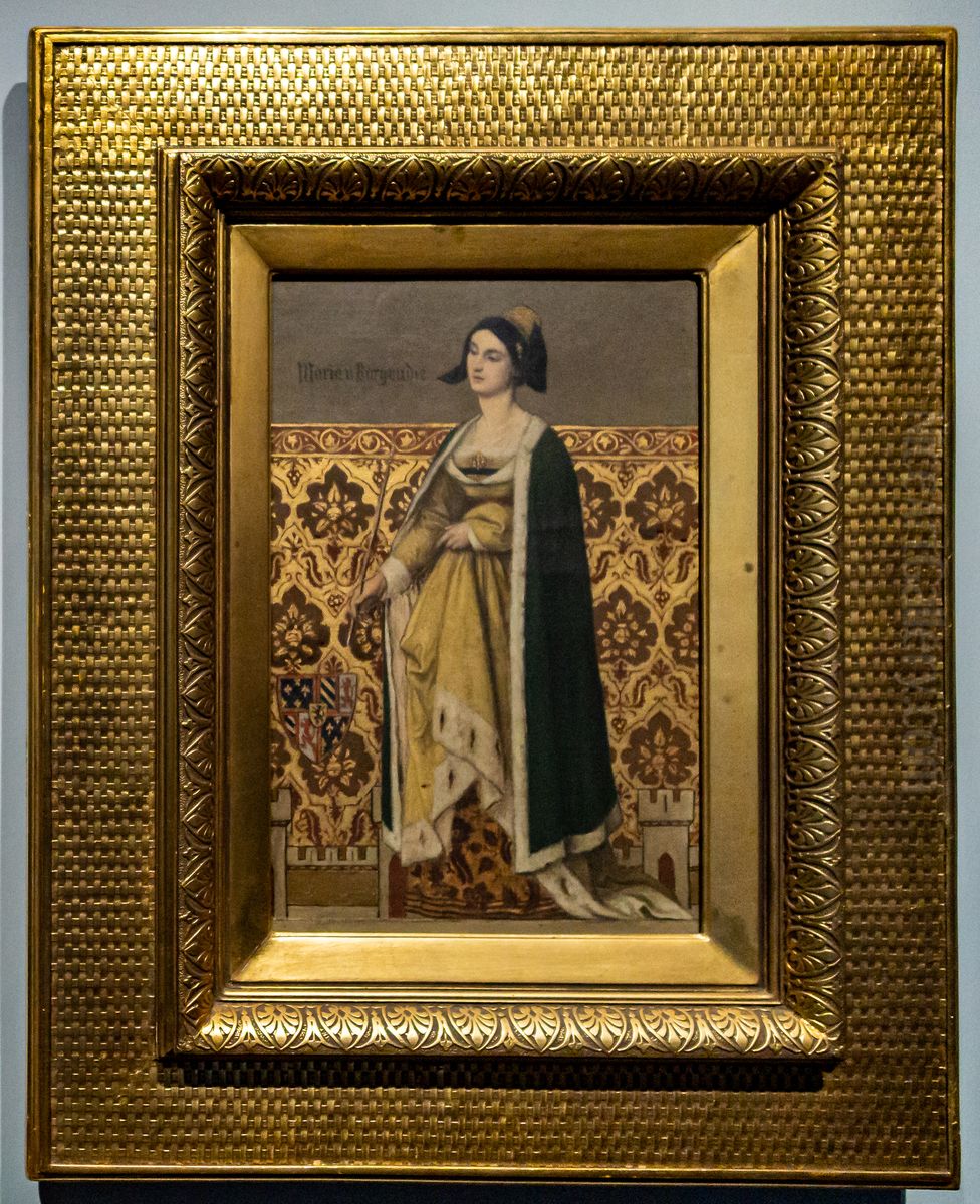 Maria van Bourgondie Oil Painting by Albrecht De Vriendt