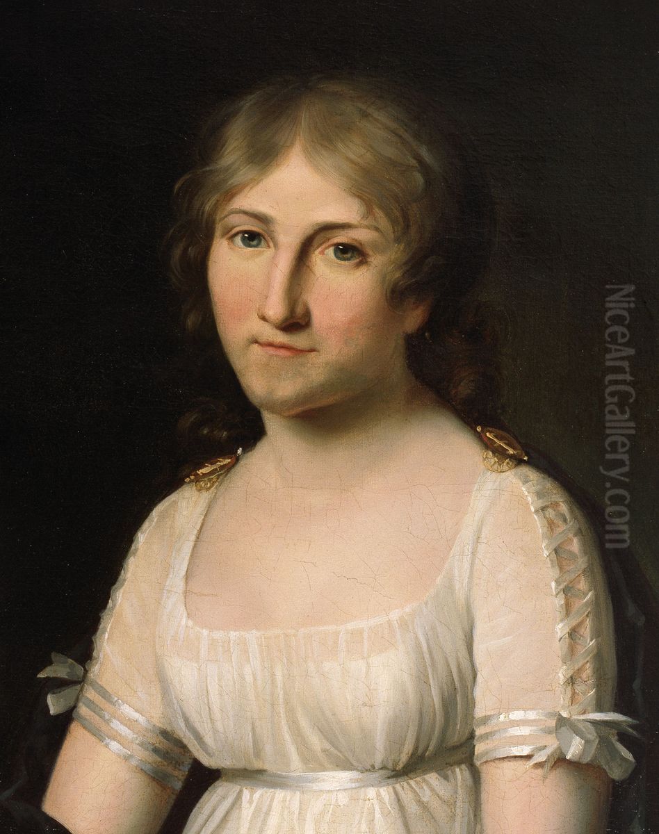 Portrait of a Young Woman Oil Painting by Elisabeth Louise Vigee Le Brun