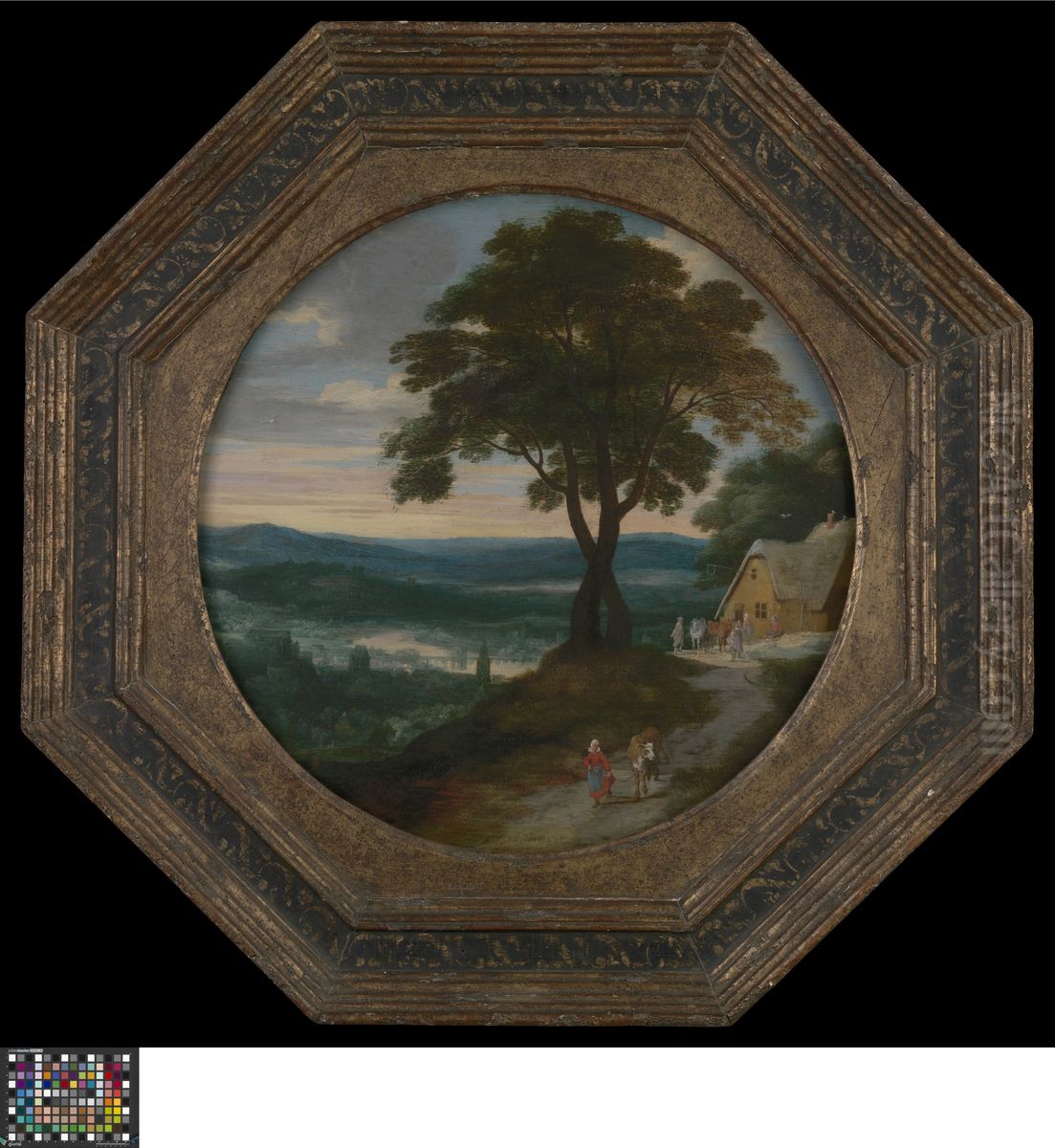 Panoramic View of Avignon Oil Painting by Jacques Fouquier