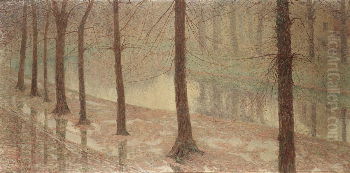 De Coupure in Gent Oil Painting by Anna de Weert