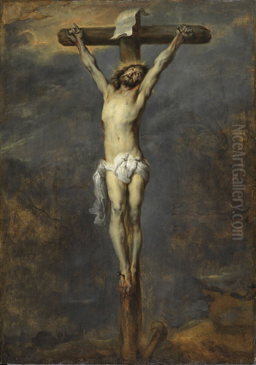 Christus aan het kruis Oil Painting by Sir Anthony Van Dyck
