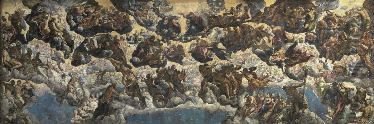 Paradise Oil Painting by Jacopo Tintoretto