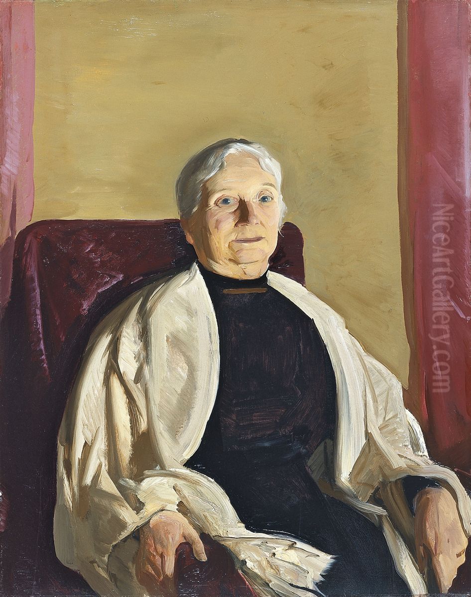 Una abuela Oil Painting by George Wesley Bellows