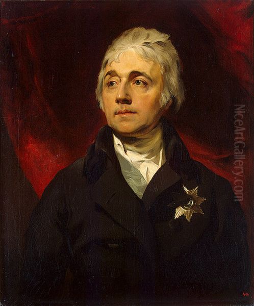 Portrait of Count Semyon Vorontsov (1744-1832) Oil Painting by Thomas Lawrence