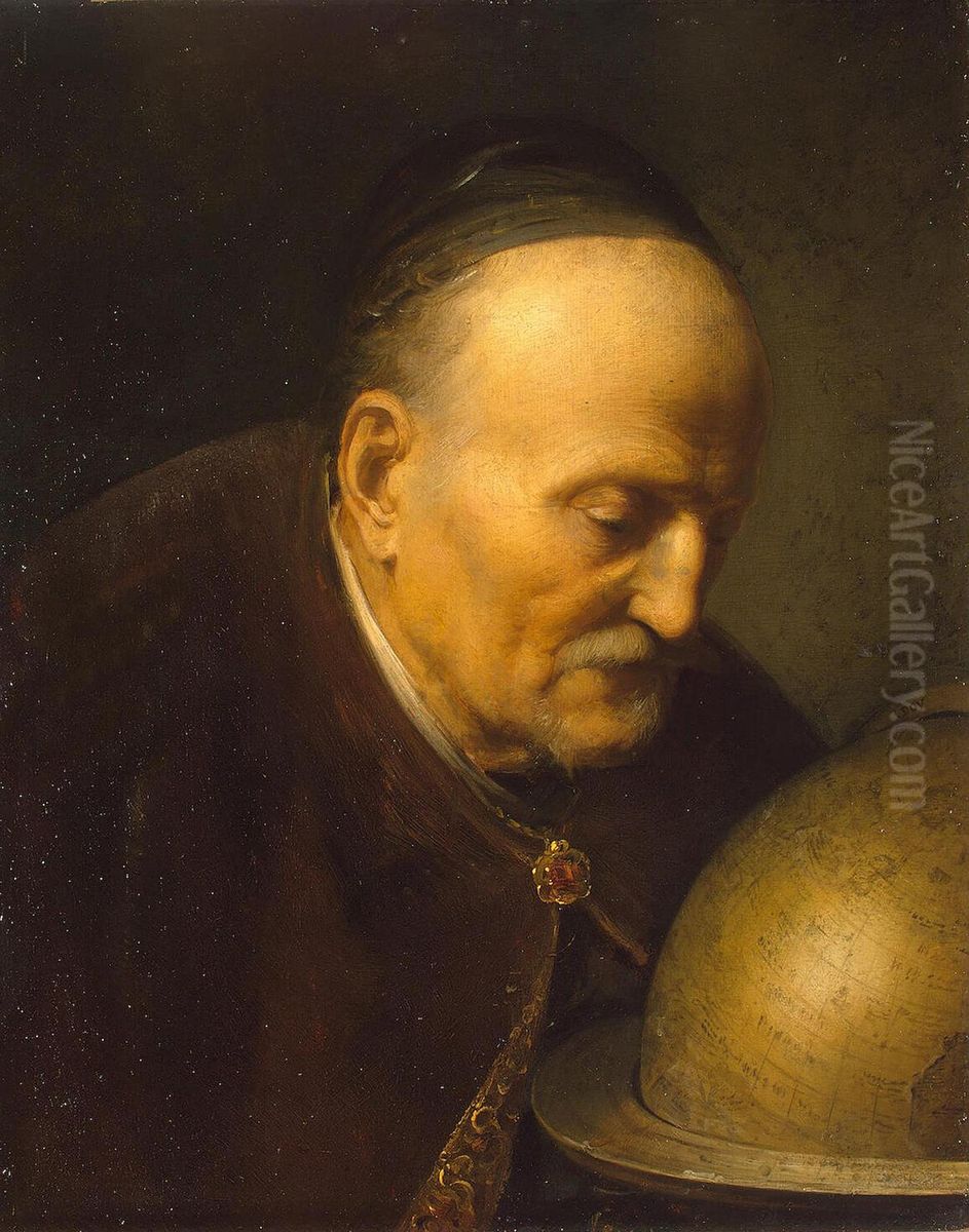 Astronomer Oil Painting by Gerrit Dou