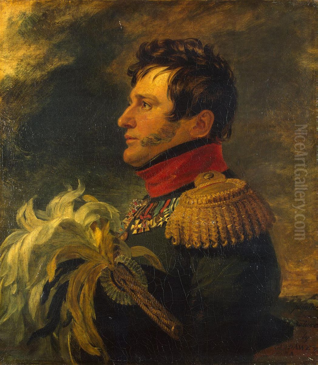 Alexey Ivanovich Bartolomey (1784-1839), russian general Oil Painting by George Dawe