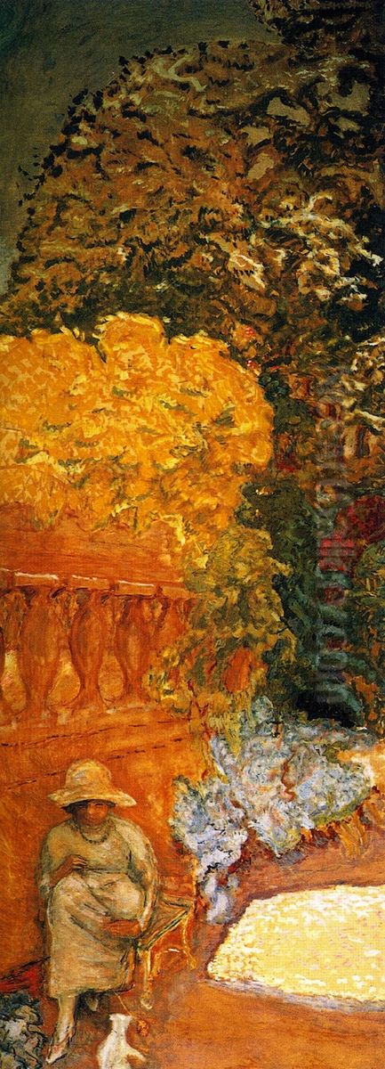 The Mediterranean. Triptych (left panel) Oil Painting by Pierre Bonnard