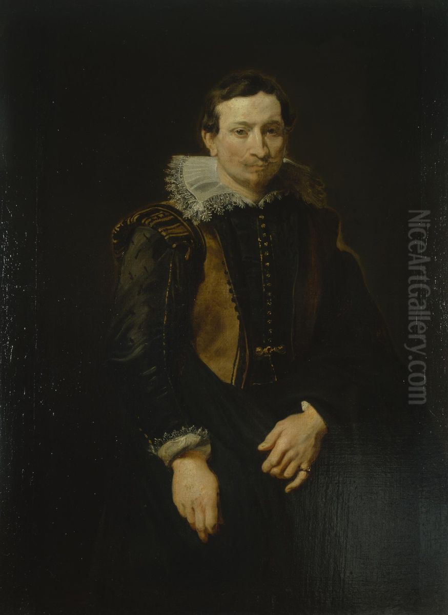 Portrait of a Young Man Oil Painting by Sir Anthony Van Dyck