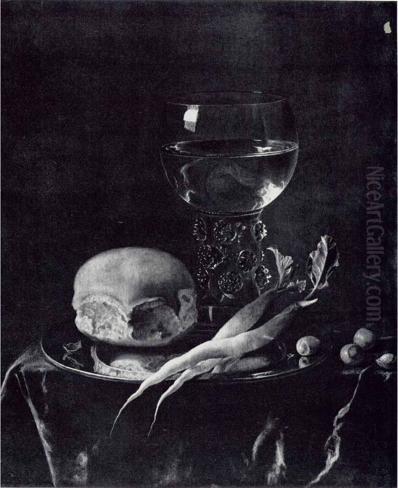 Snack Oil Painting by Pieter Van Den Bosch