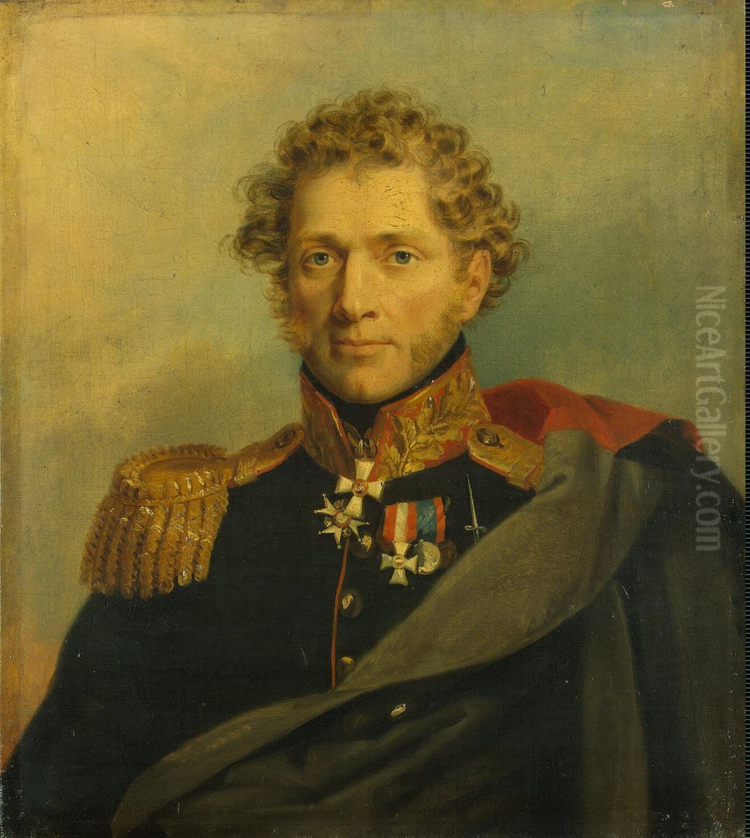 Portrait of Ludwig Wallmoden (1769-1862) Oil Painting by George Dawe