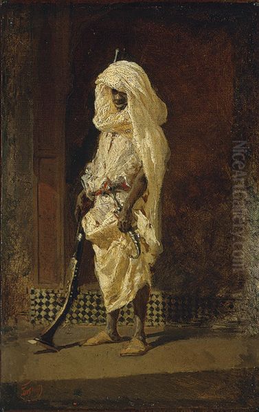 Arab Oil Painting by Maria Fortuny Marsal