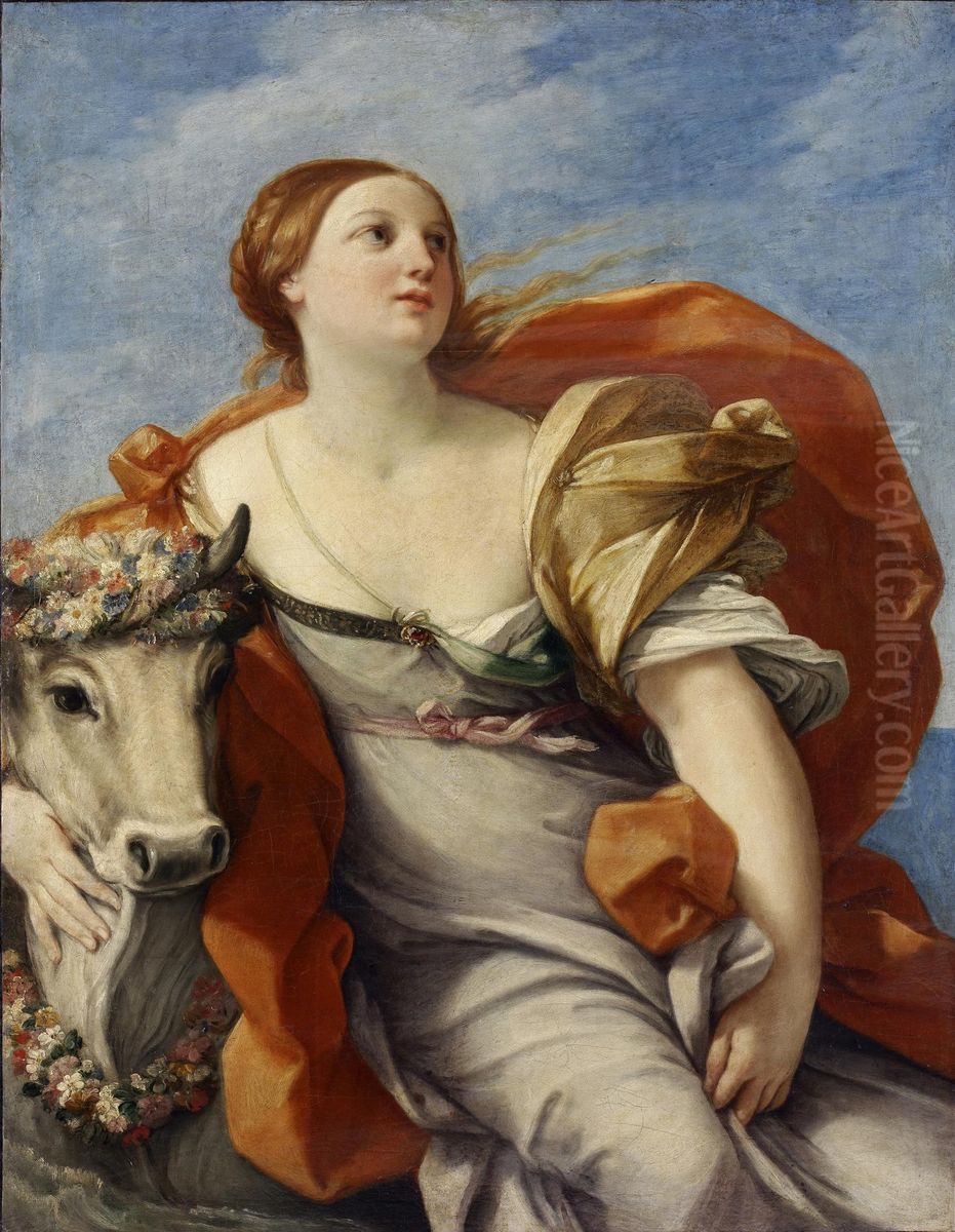 Rape of Europa Oil Painting by Guido Reni