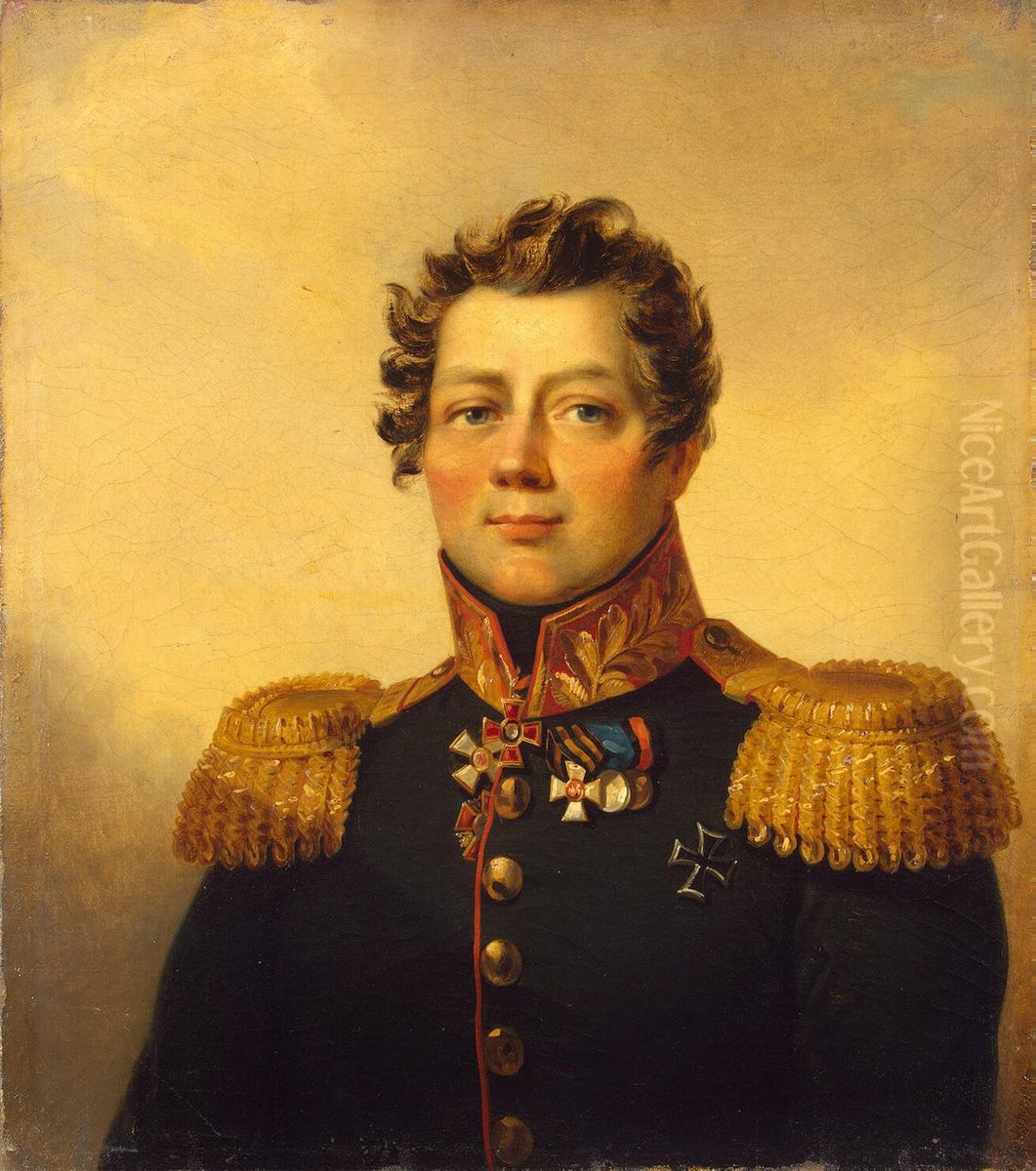 Portrait of Alexey A. Protasov (1780-1833) Oil Painting by George Dawe