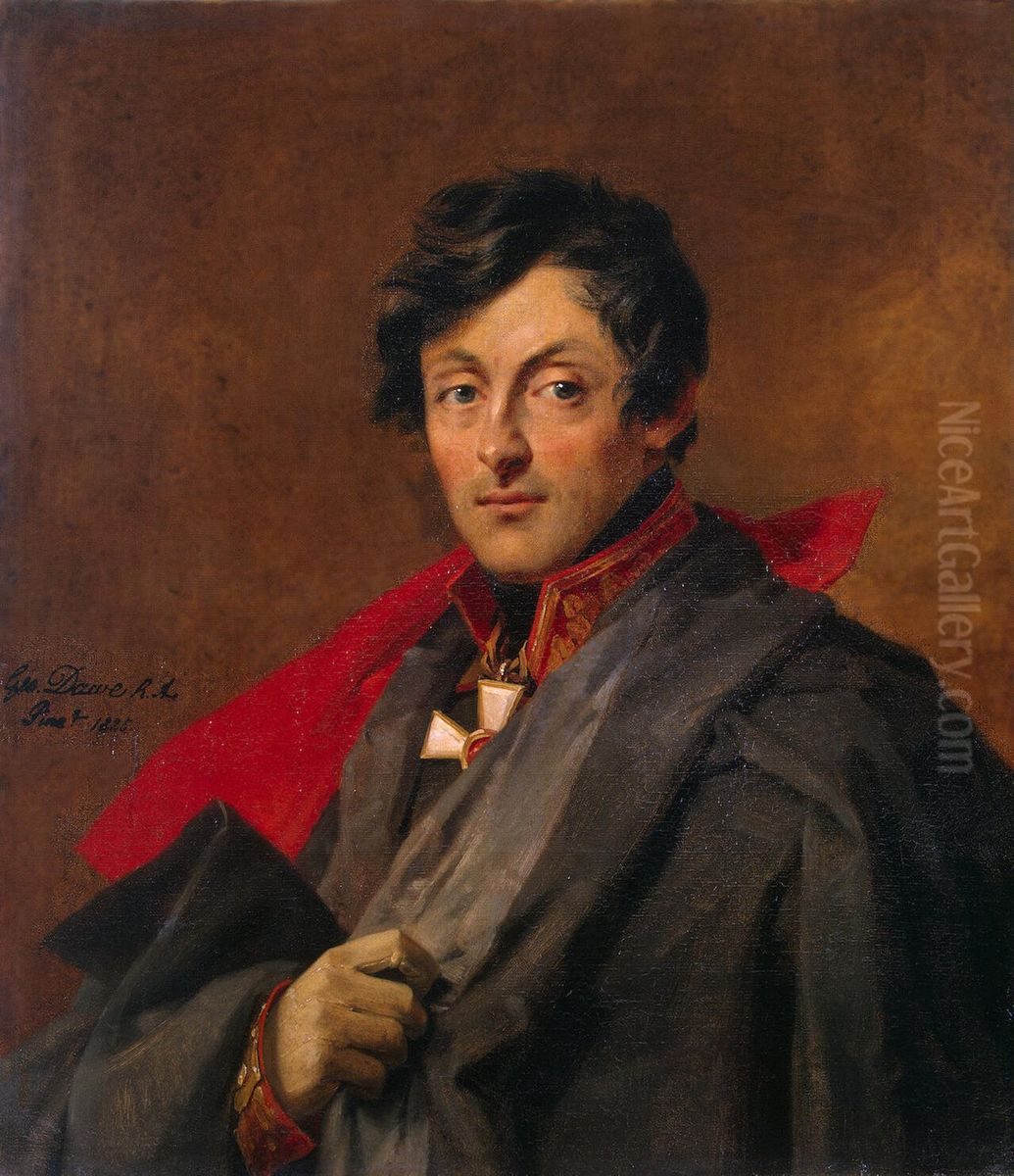Alexander Iwanowitsch Ostermann-Tolstoi (1770-1857) Oil Painting by George Dawe